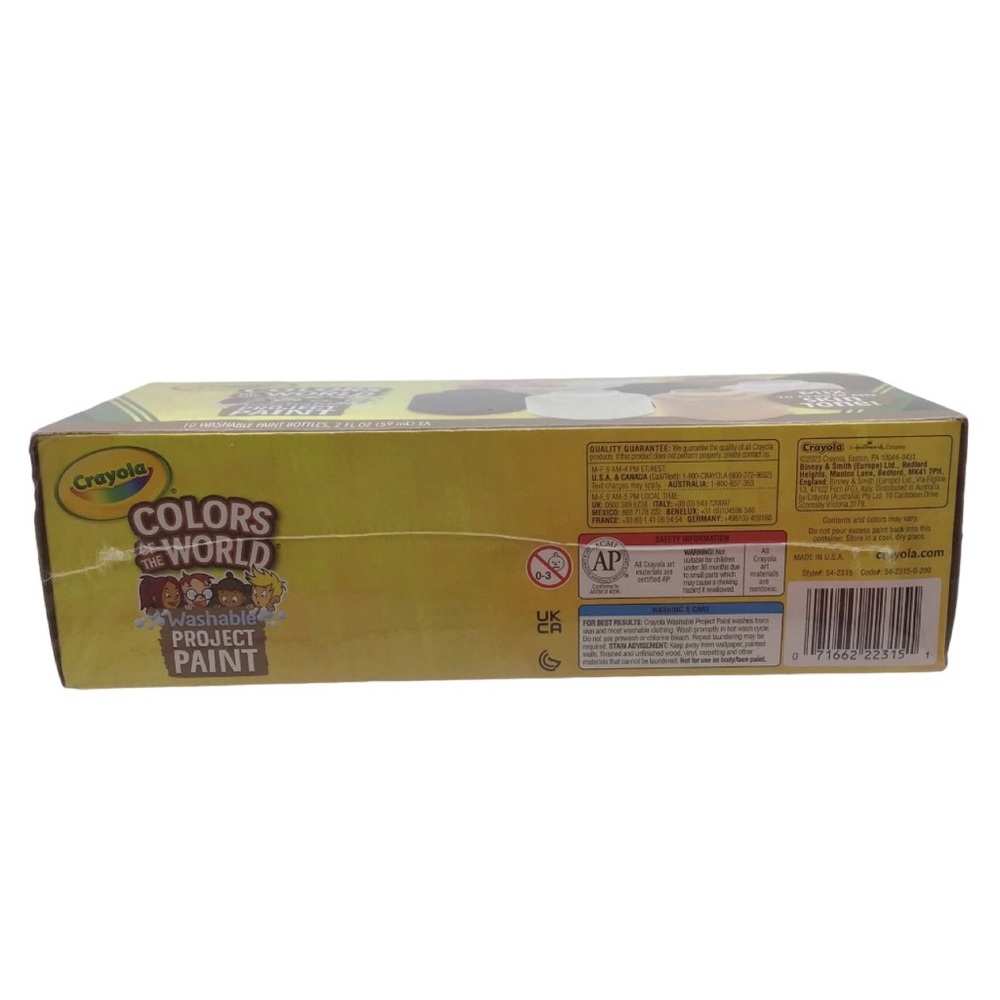 Crayola Colors of the World Washable Project Paint 10 count (NWT) - Picture 12 of 15